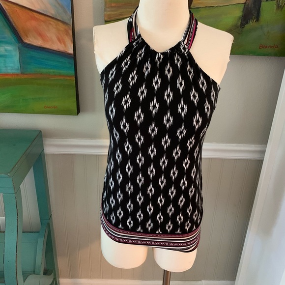 White House Black Market Tops - White House Black Market Aztec halter tank XS